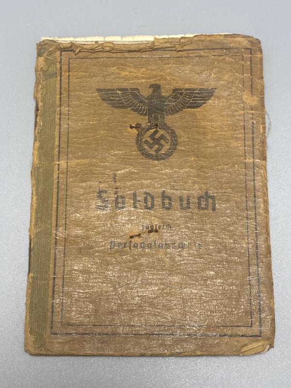 German Army Soldbuch Pioneer Unteroffizier Pi.Btl.215