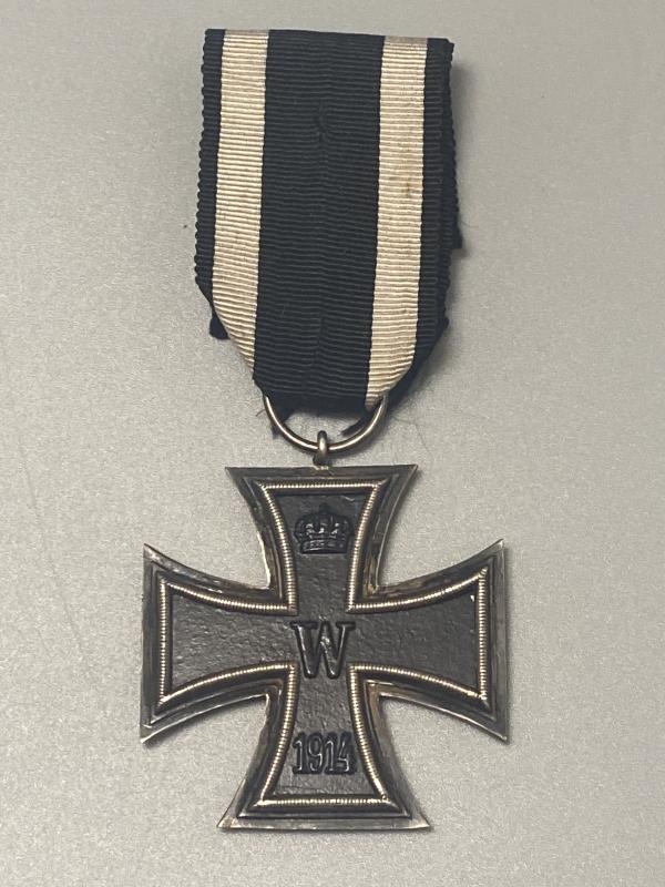 Iron Cross Second Class With Ribbon Maker M