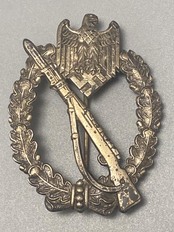 German Silver Infantry Assault Badge Unknown Maker
