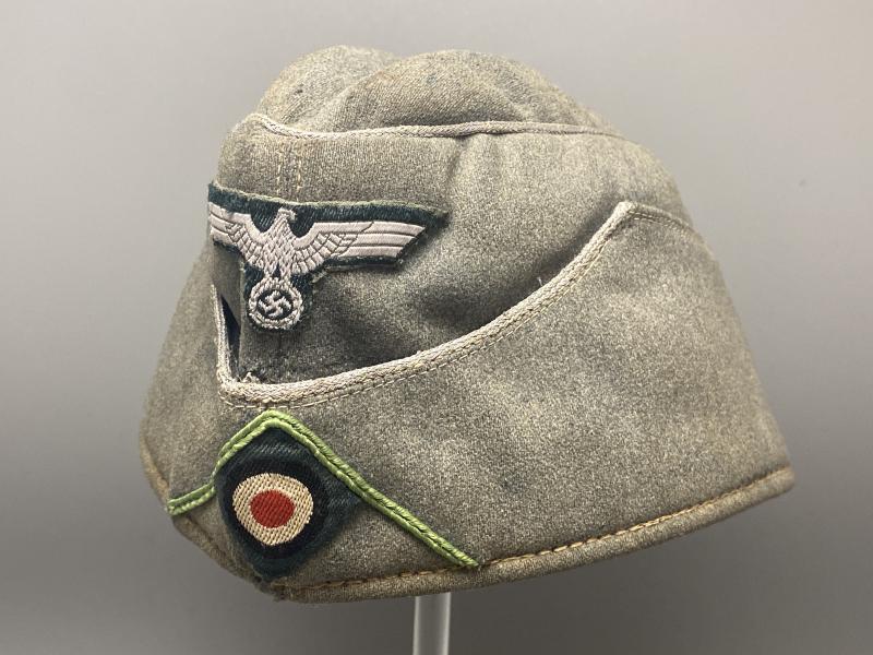 German Army Panzergrenadier M34 Officers Overseas Cap