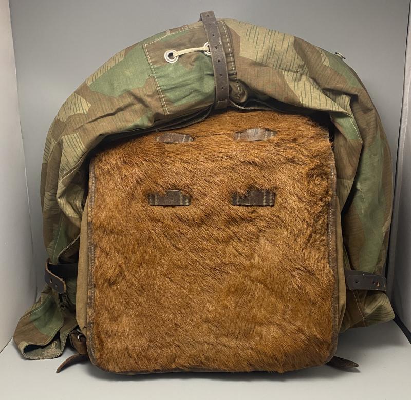 German Army Tornister, Zeltbahn & Blanket Set Early War